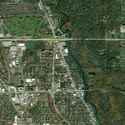 Wheeling High Resolution Satellite Map