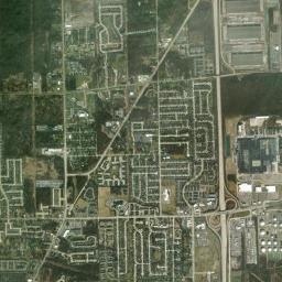 Woodhaven High Resolution Satellite Map