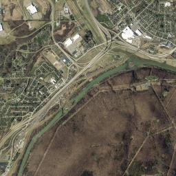 Painted Post High Resolution Satellite Map