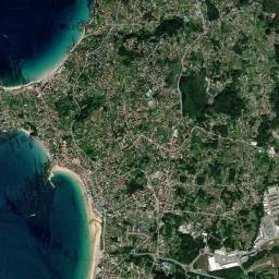 Nigrán High Resolution Satellite Map