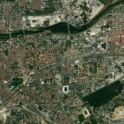 Plovdiv High Resolution Satellite Map