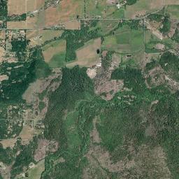 Aerial view of Althouse Creek