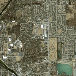 Carpentersville High Resolution Satellite Map