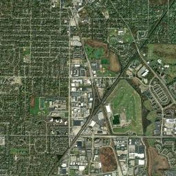 Northbrook High Resolution Satellite Map