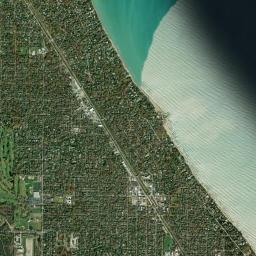 Winnetka High Resolution Satellite Map