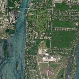 Trenton, MI locator map