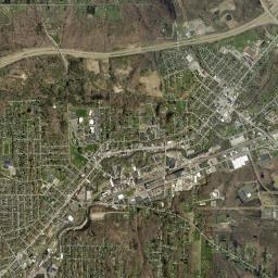 Falconer High Resolution Satellite Map