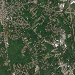 Stoughton High Resolution Satellite Map