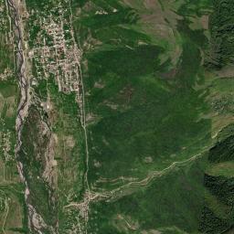 Akhalgori High Resolution Satellite Map