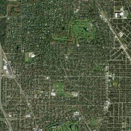 Wilmette High Resolution Satellite Map