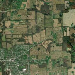 Clinton High Resolution Satellite Map