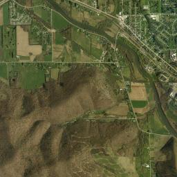 Allegany High Resolution Satellite Map