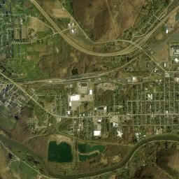 Saint Bonaventure High Resolution Satellite Map