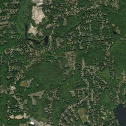 Hanson High Resolution Satellite Map