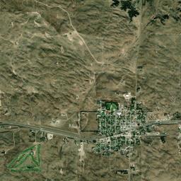 Mullen High Resolution Satellite Map