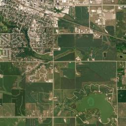 Carroll County High Resolution Satellite Map