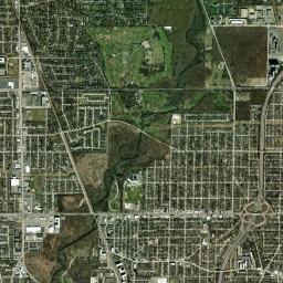 Morton Grove High Resolution Satellite Map