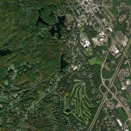 Foxborough High Resolution Satellite Map