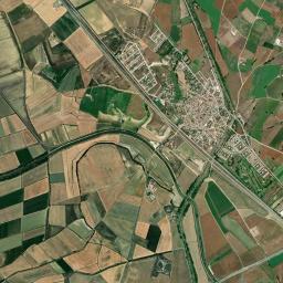 Grijota High Resolution Satellite Map