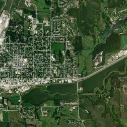 Denison High Resolution Satellite Map
