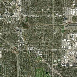 Lincolnwood High Resolution Satellite Map
