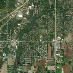 Stevensville High Resolution Satellite Map
