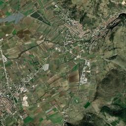 Pescina High Resolution Satellite Map