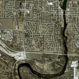 South Elgin High Resolution Satellite Map