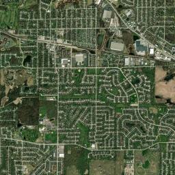 Bartlett High Resolution Satellite Map