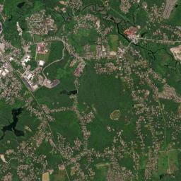 Bridgewater, MA locator map