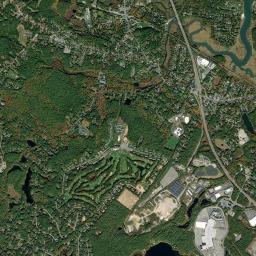 Kingston High Resolution Satellite Map