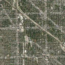 Irving Park High Resolution Satellite Map