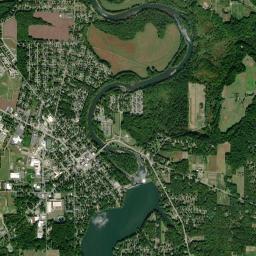 Berrien Springs High Resolution Satellite Map