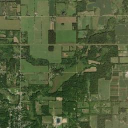 Hillsdale, MI locator map