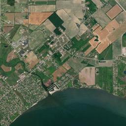 Woodland Beach High Resolution Satellite Map