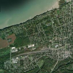 Conneaut High Resolution Satellite Map