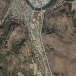 Hallstead High Resolution Satellite Map