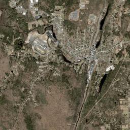 Stafford Springs High Resolution Satellite Map