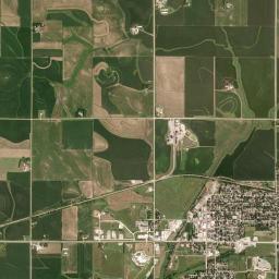 Manning High Resolution Satellite Map