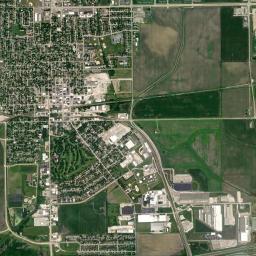 Rochelle High Resolution Satellite Map