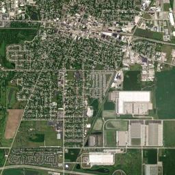 DeKalb High Resolution Satellite Map