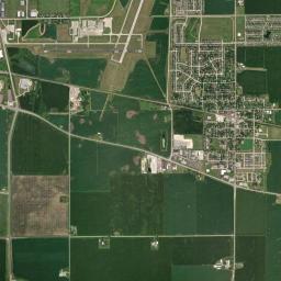 Cortland High Resolution Satellite Map