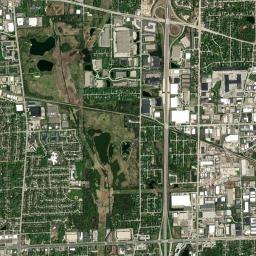 Glendale Heights High Resolution Satellite Map