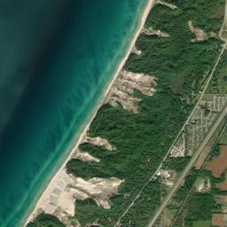 Shorewood-Tower Hills-Harbert, MI locator map