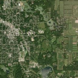 Hillsdale High Resolution Satellite Map