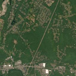 Raynham Center High Resolution Satellite Map
