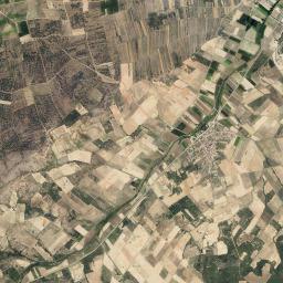 Pueblica de Valverde High Resolution Satellite Map