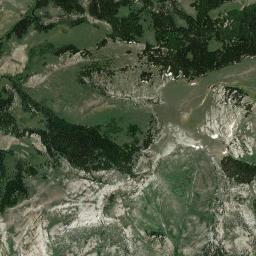 Aerial view of Raft River Mountains