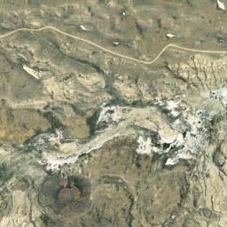 Aerial view of Black Rock Springs