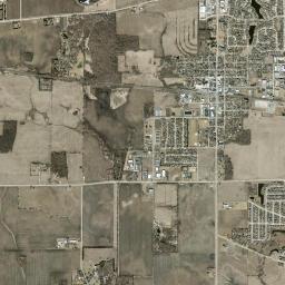 Elburn High Resolution Satellite Map